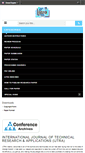 Mobile Screenshot of ijtra.com